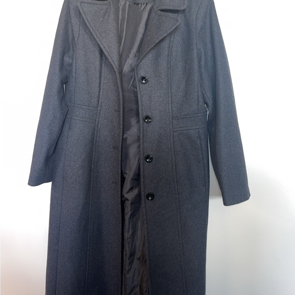 Laundry By Shelli Segal Gray Trench Coat